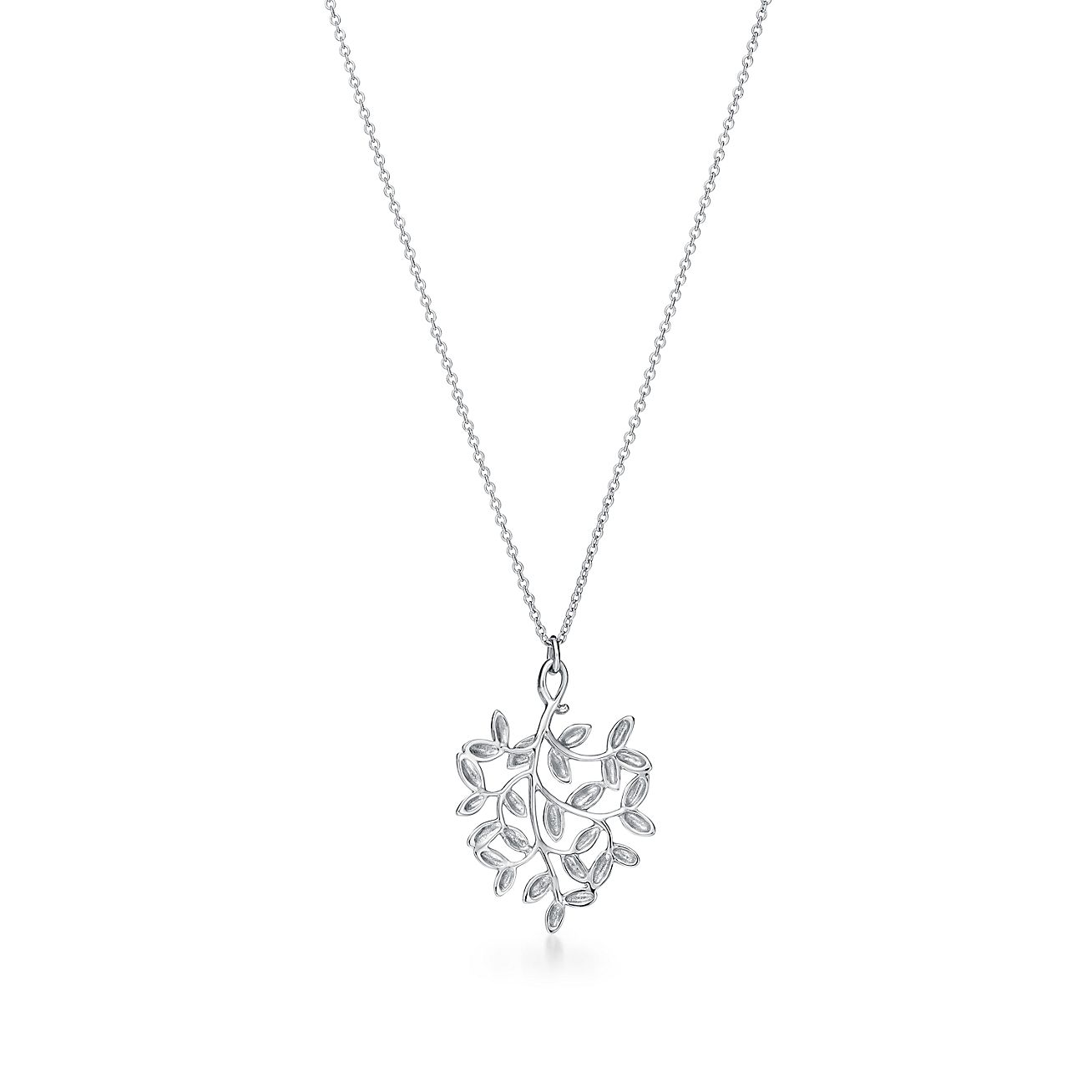 Tiffany & Co. Paloma Picasso Olive Leaf Pendant