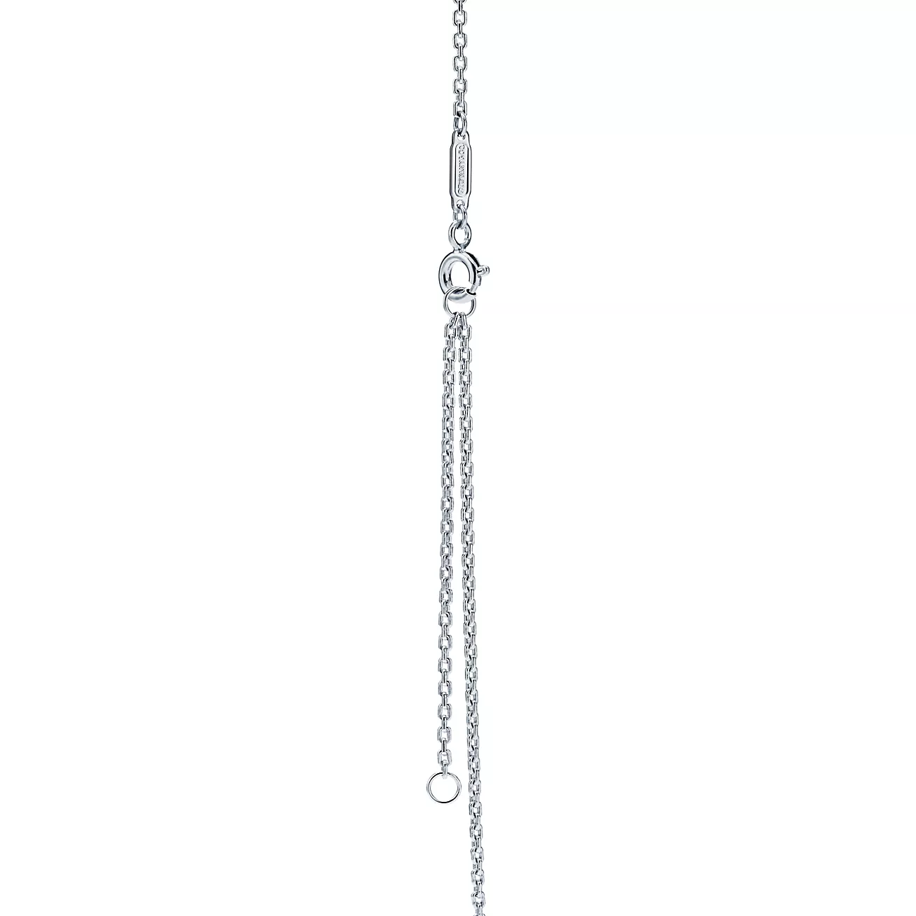 Tiffany & Co. HardWear Freshwater Pearl Link Pendant in Sterling Silver, 16-18