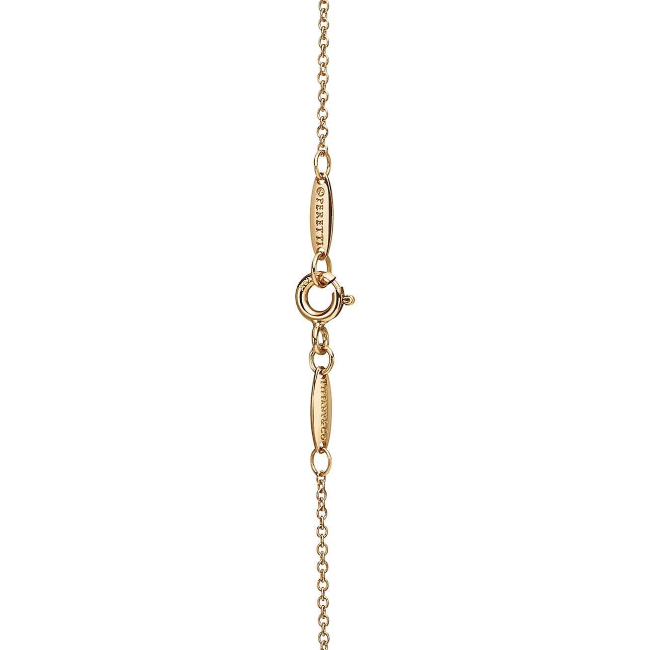 Tiffany & Co. Elsa Peretti Bean design Pendant in Yellow Gold, 18 mm