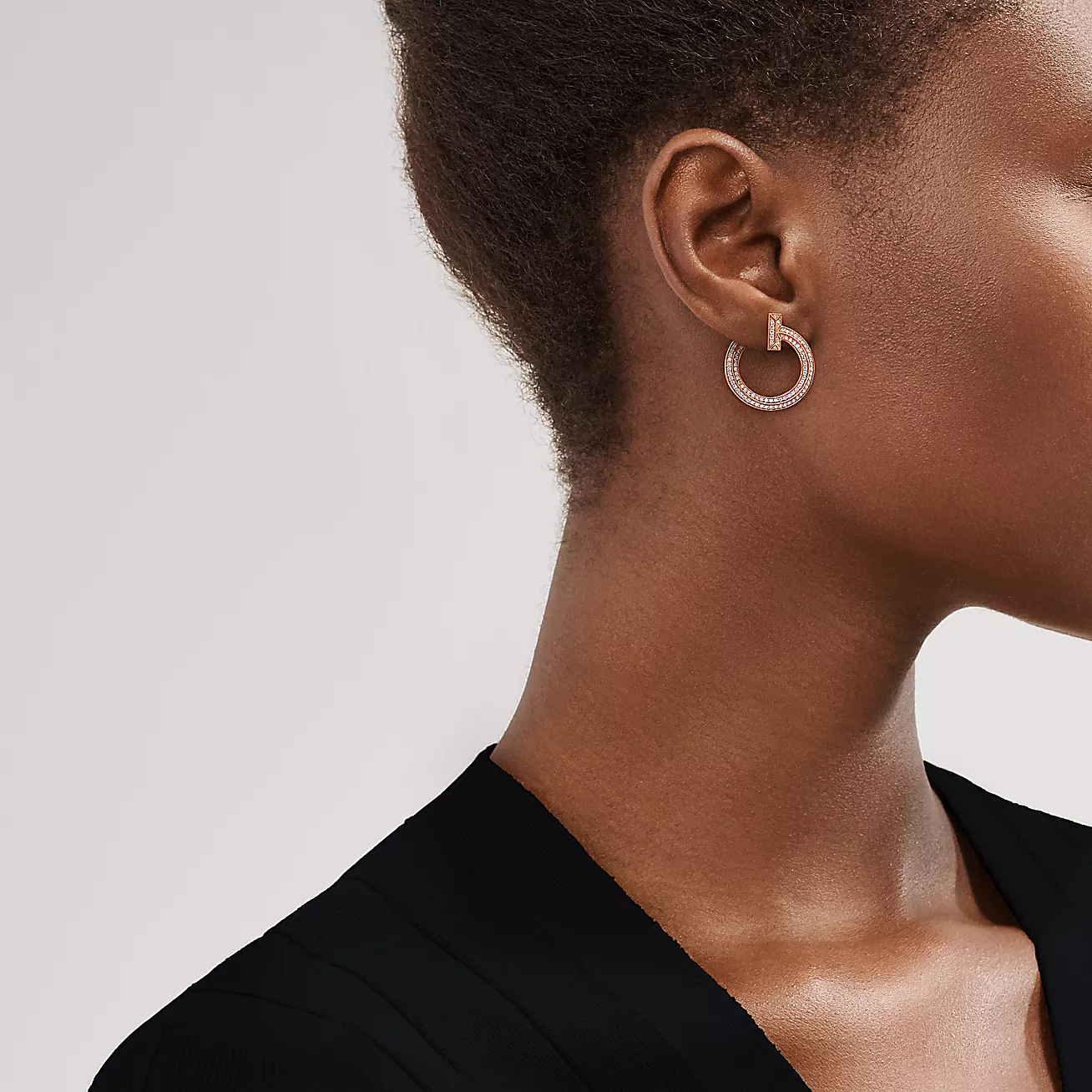 Tiffany & Co. T T1 Open Hoop Earrings