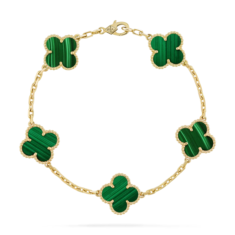 Van Cleef & Arpels Vintage Alhambra bracelet, 5 motifs