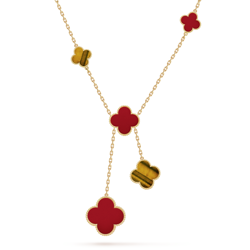 Van Cleef & Arpels Magic Alhambra necklace, 6 motifs