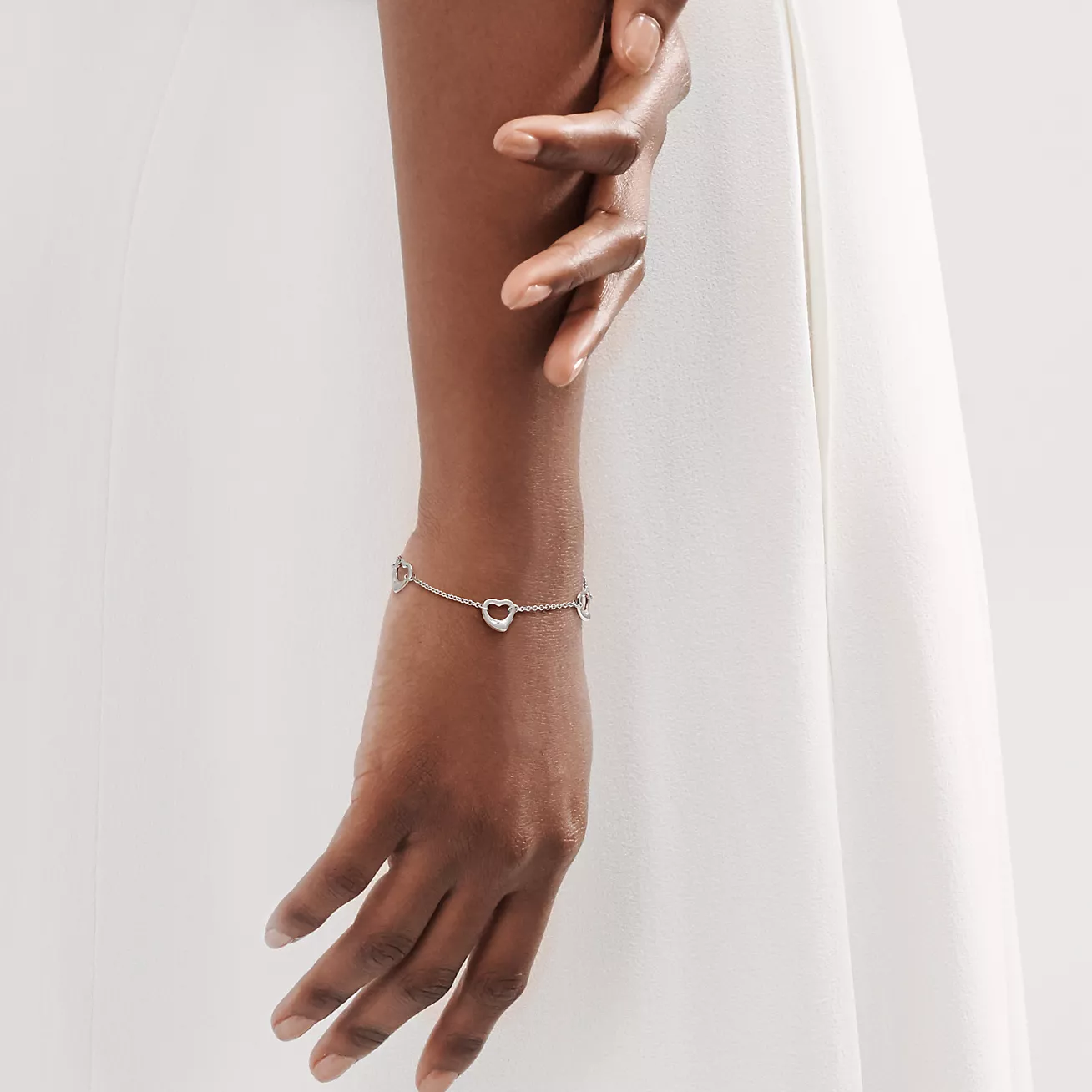 Tiffany & Co. Elsa Peretti Open Heart Bracelet