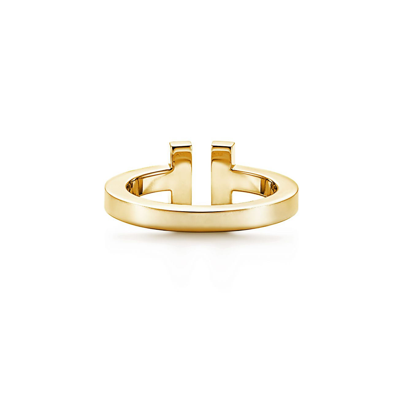 Tiffany & Co. T Square Ring in Yellow Gold