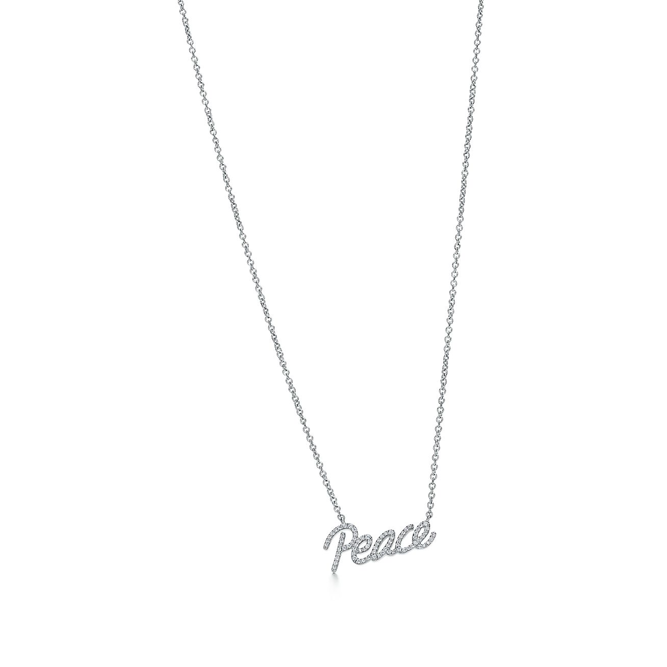 Tiffany & Co. Paloma's Graffiti Peace Pendant