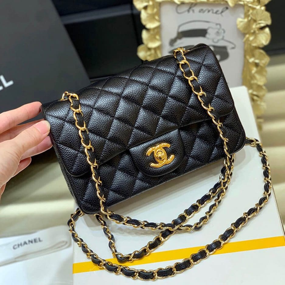 Chanel Mini Flap Bag Black A69900