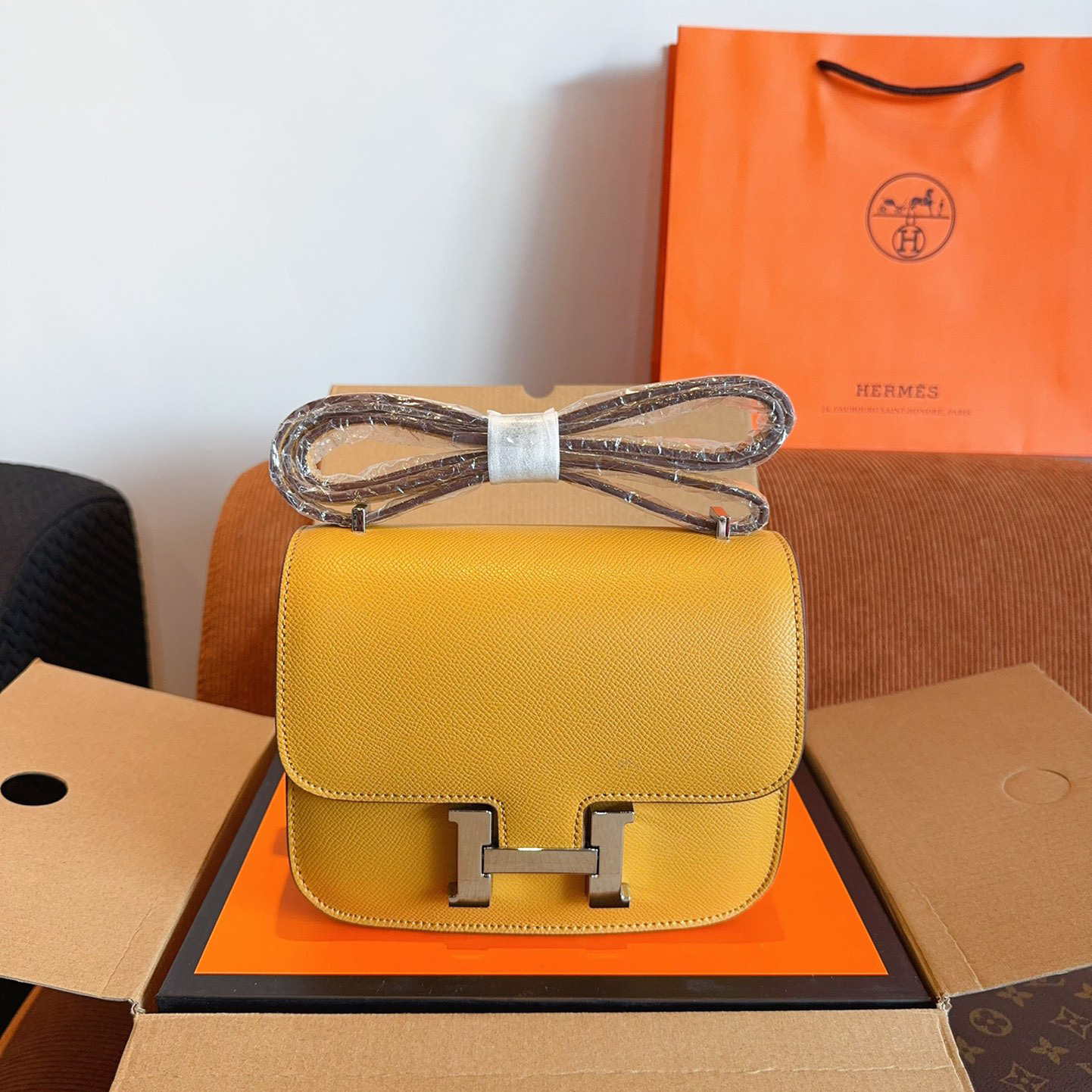 Constance Mini 18 Bag Palladium Hardware