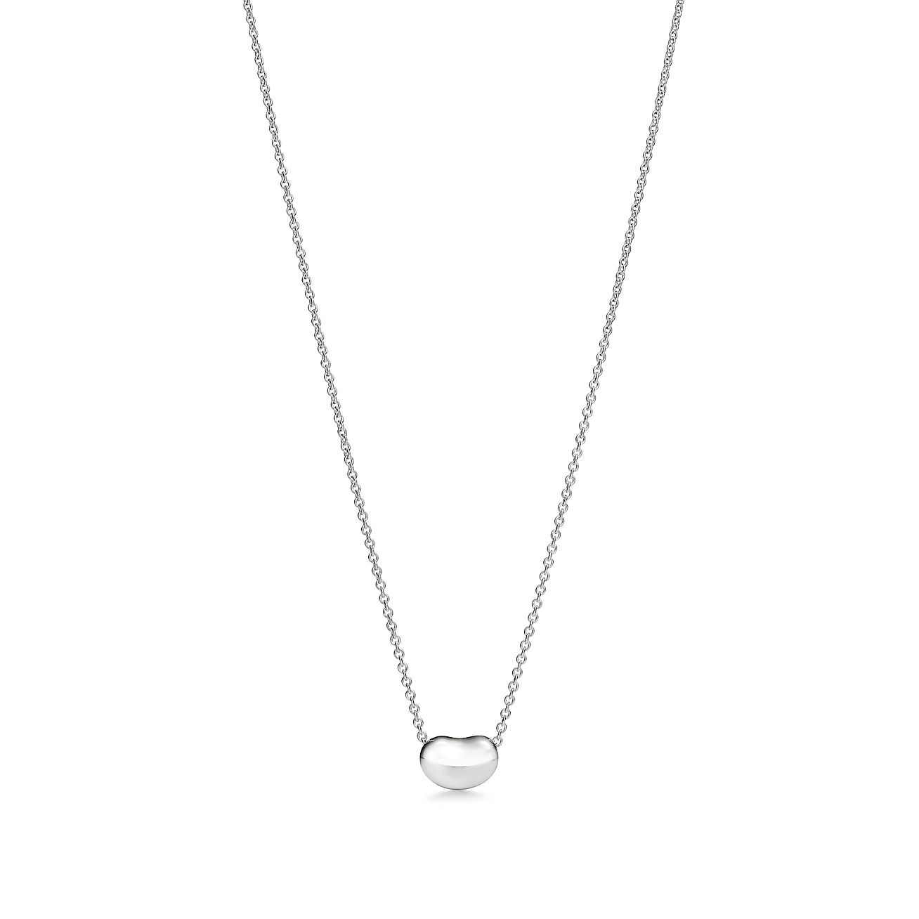Tiffany & Co. Elsa Peretti Bean design Pendant in Sterling Silver, 9 mm