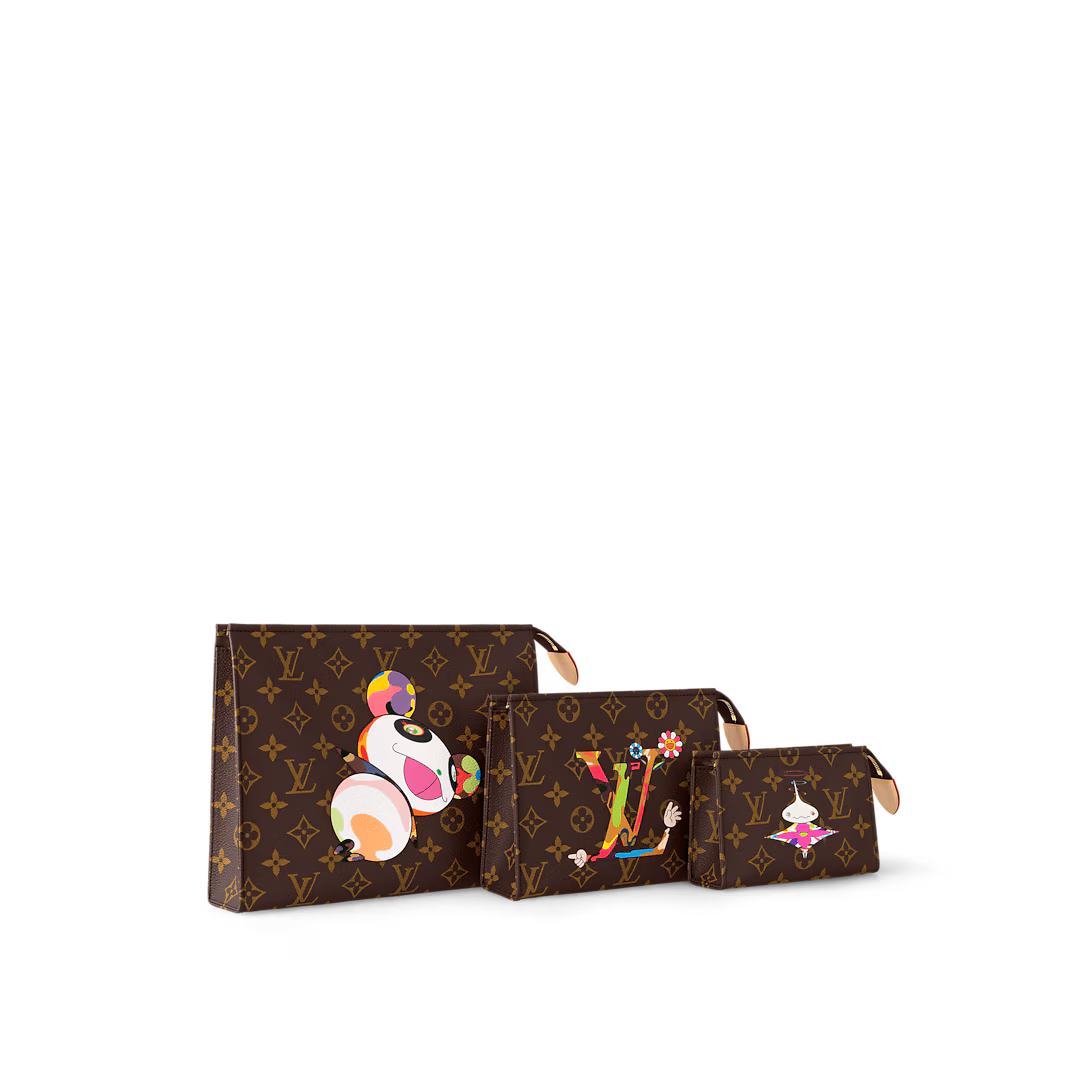 LV x TM Trio Toiletry Pouch