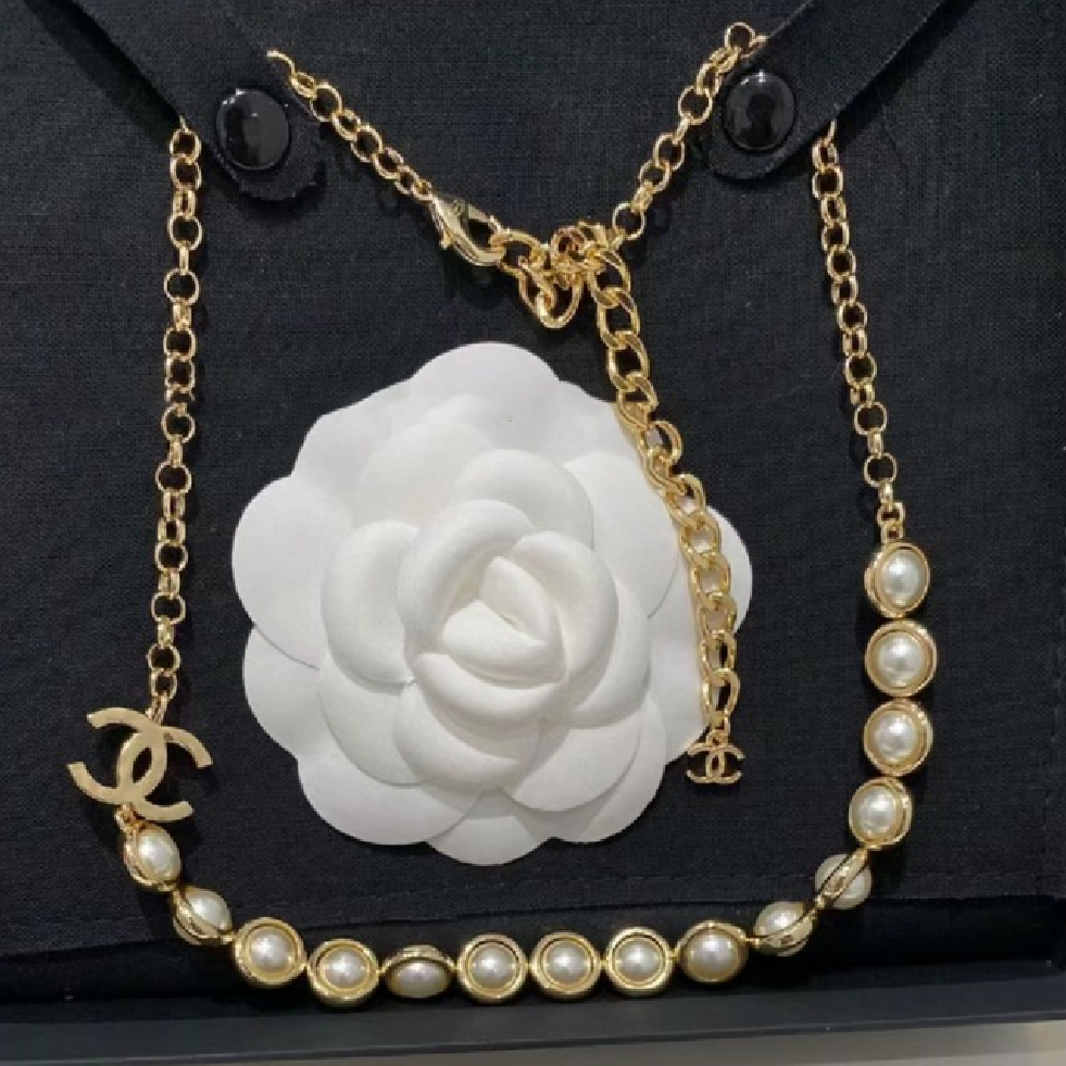 Pearl Double C Pearl Bracelet