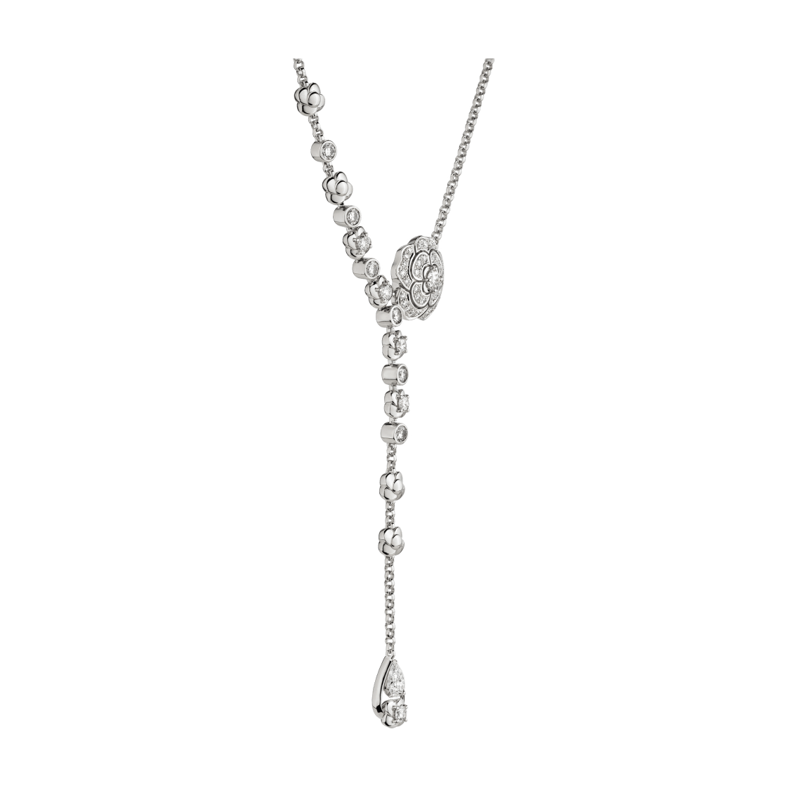 BOUTON DE CAM��LIA NECKLACE