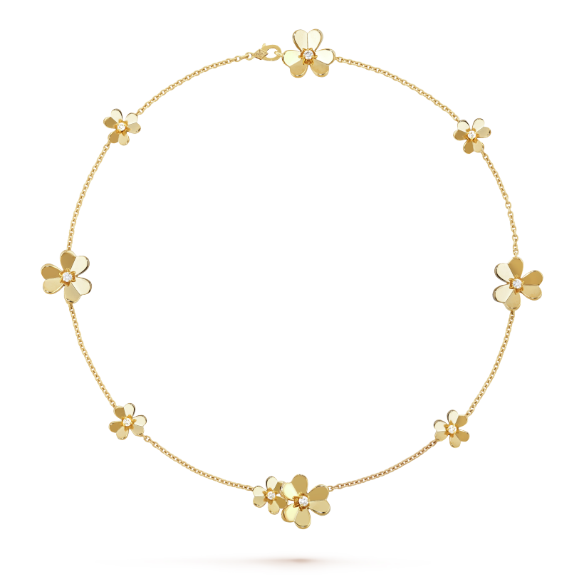 Van Cleef & Arpels Frivole necklace, 9 flowers