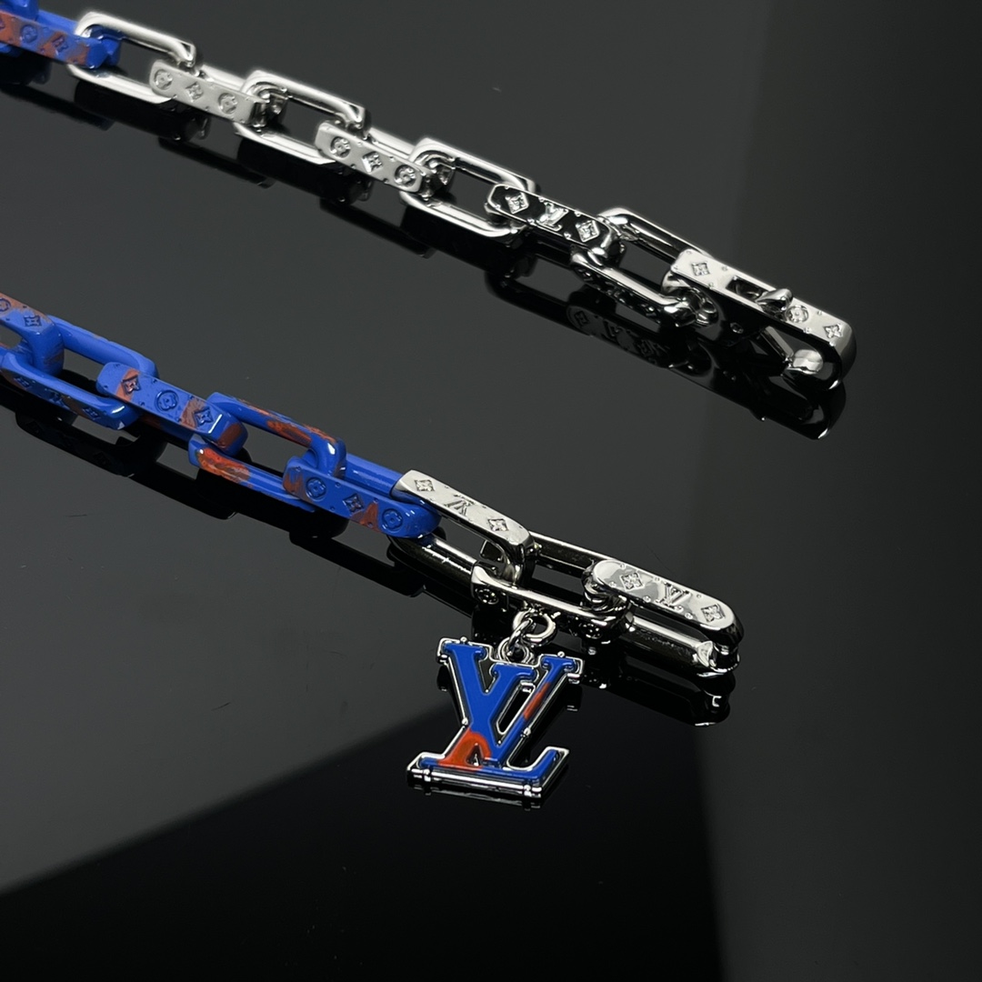 Louis Vuitton Monogram Chain Necklace