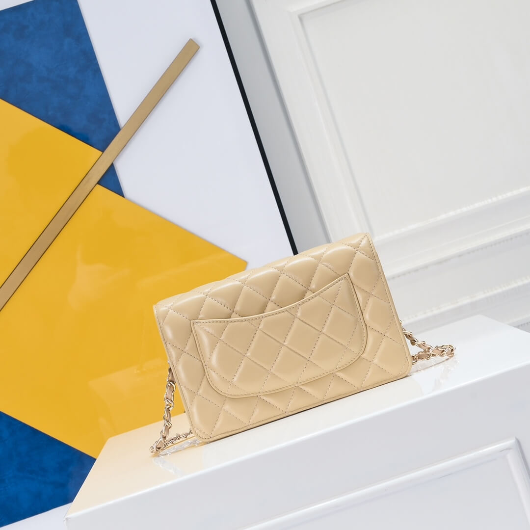 Chanel classic chain wallet