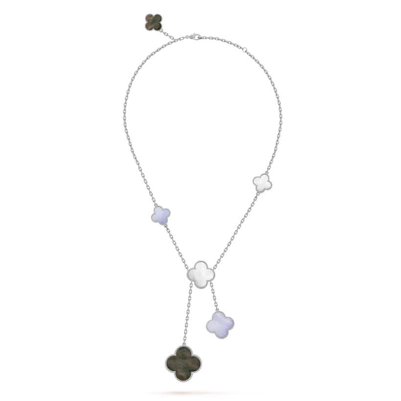 Van Cleef & Arpels Magic Alhambra necklace, 6 motifs
