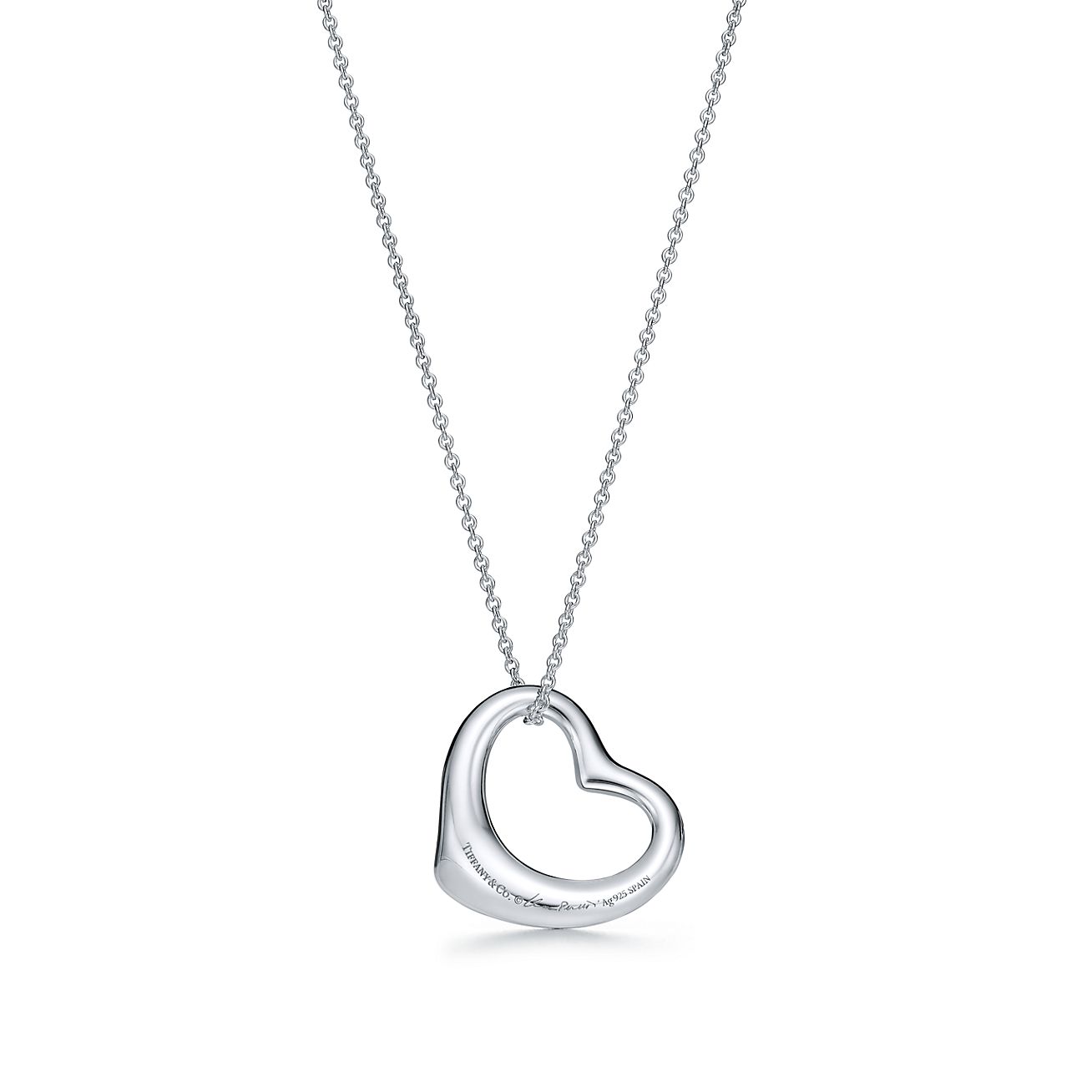 Tiffany & Co. Elsa Peretti Open Heart Pendant