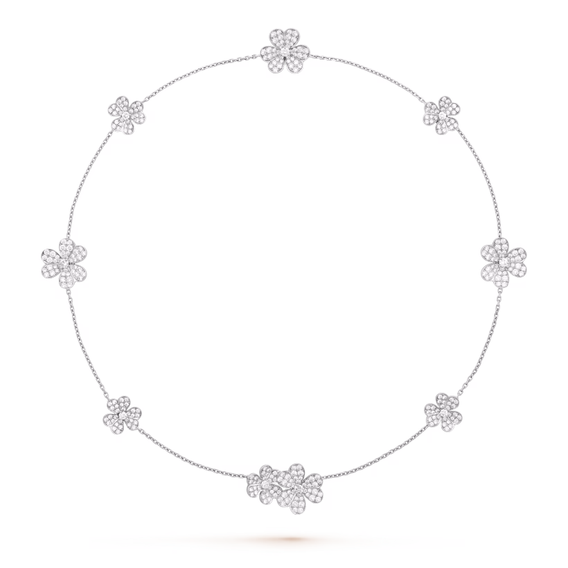 Van Cleef & Arpels Frivole necklace, 9 flowers
