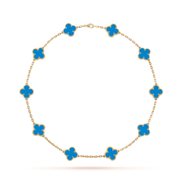 Van Cleef & Arpels 10-piece necklace set + 5-piece bracelet set