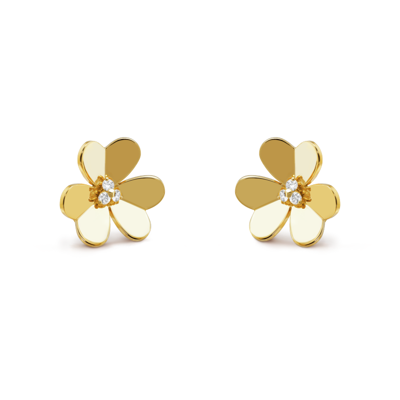 Van Cleef & Arpels Frivole earrings, large model
