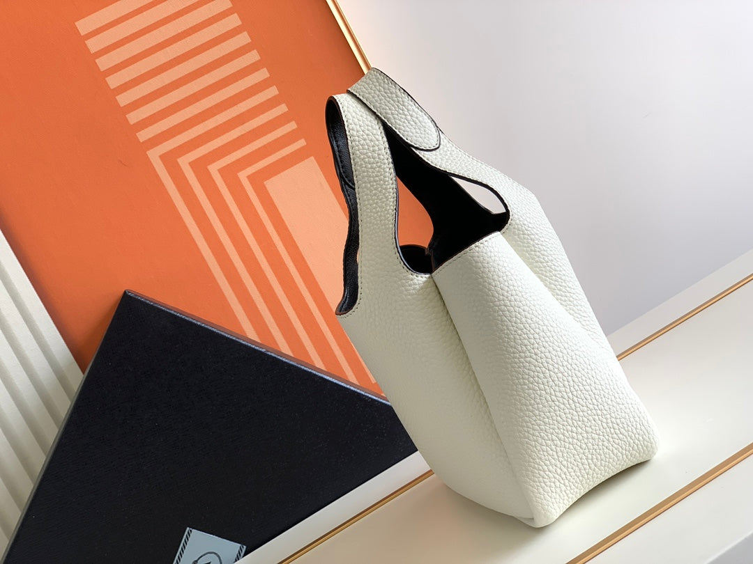 Prada Leather  Tote Bag