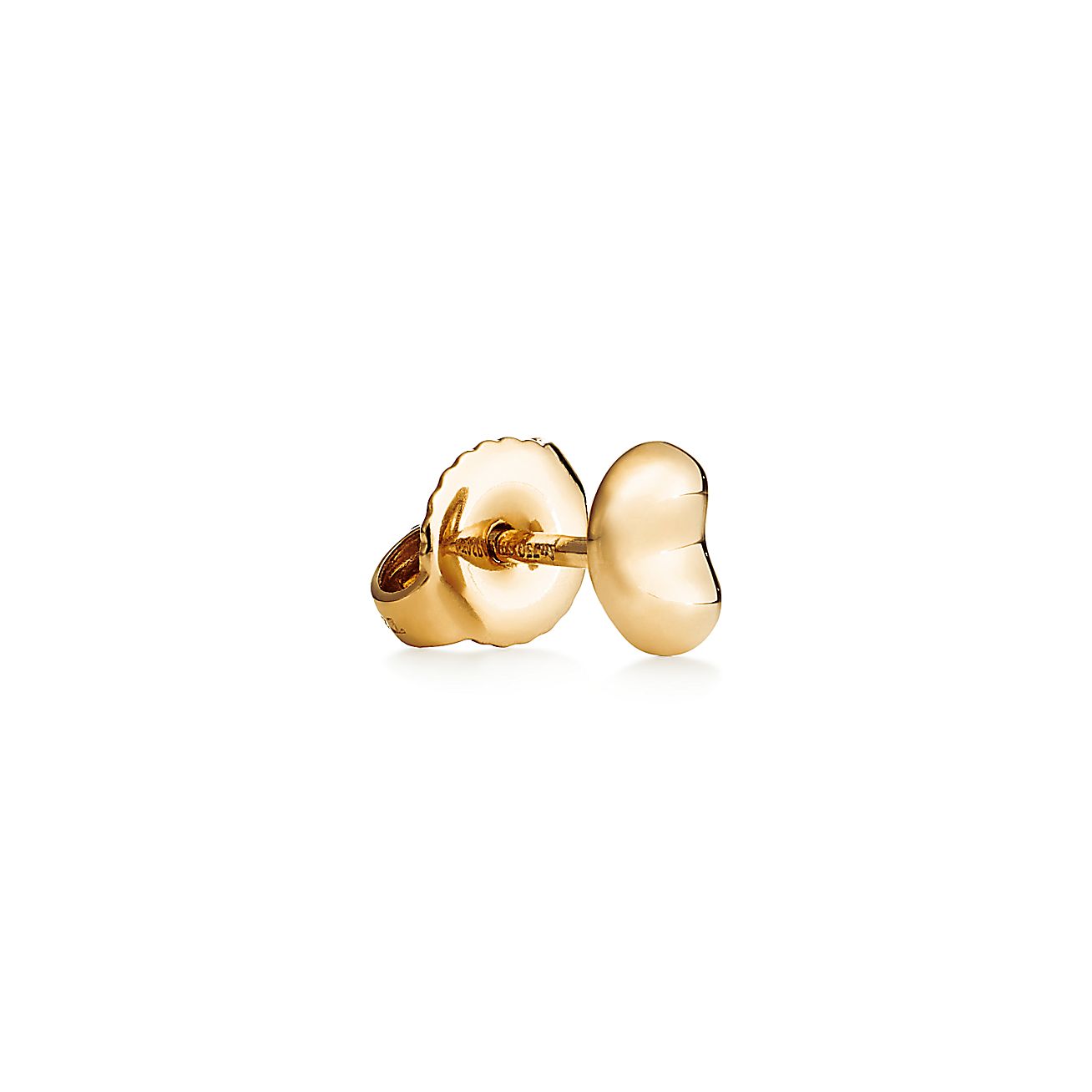 Tiffany & Co. Elsa Peretti Bean design Earrings in Yellow Gold, 9 mm