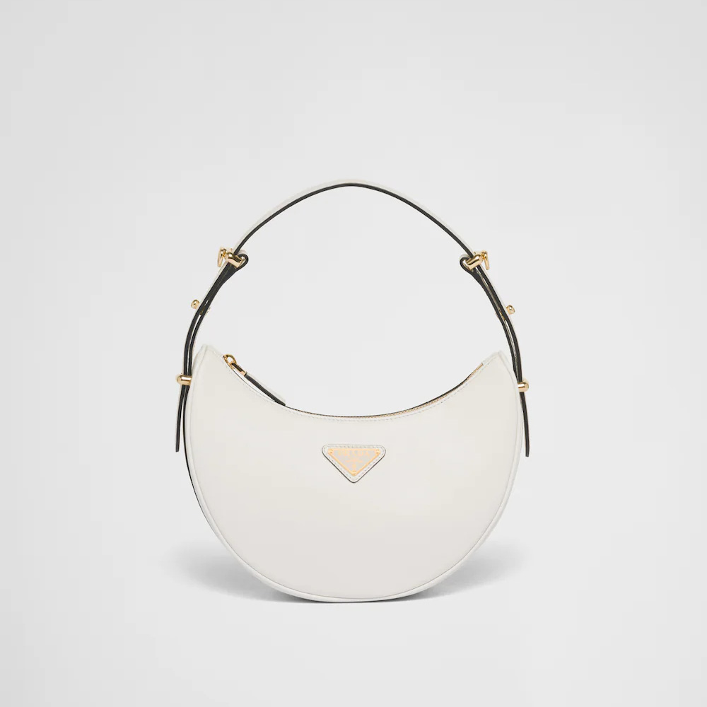 Arque leather shoulder bag