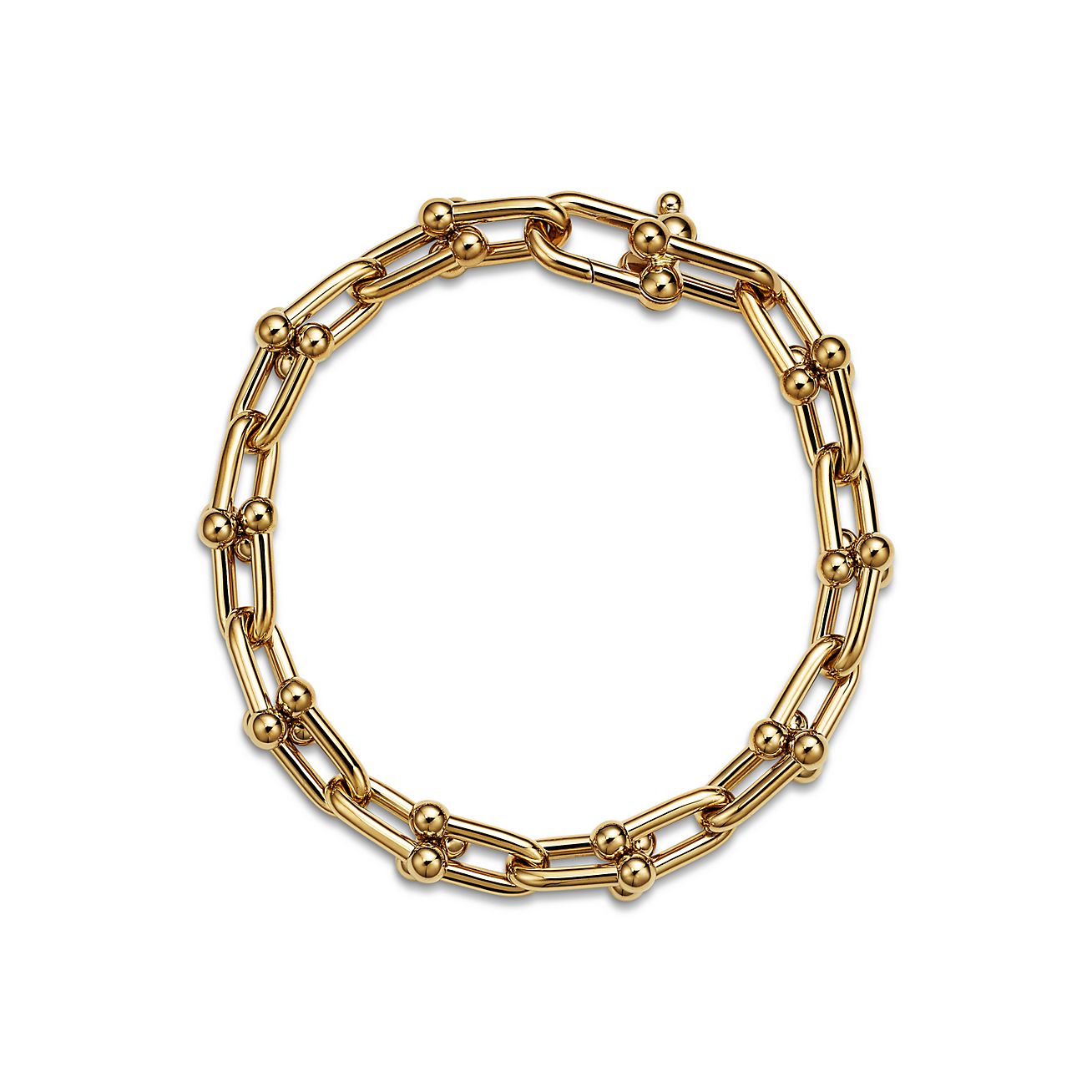 Tiffany & Co. HardWear Medium Link Bracelet in Yellow Gold