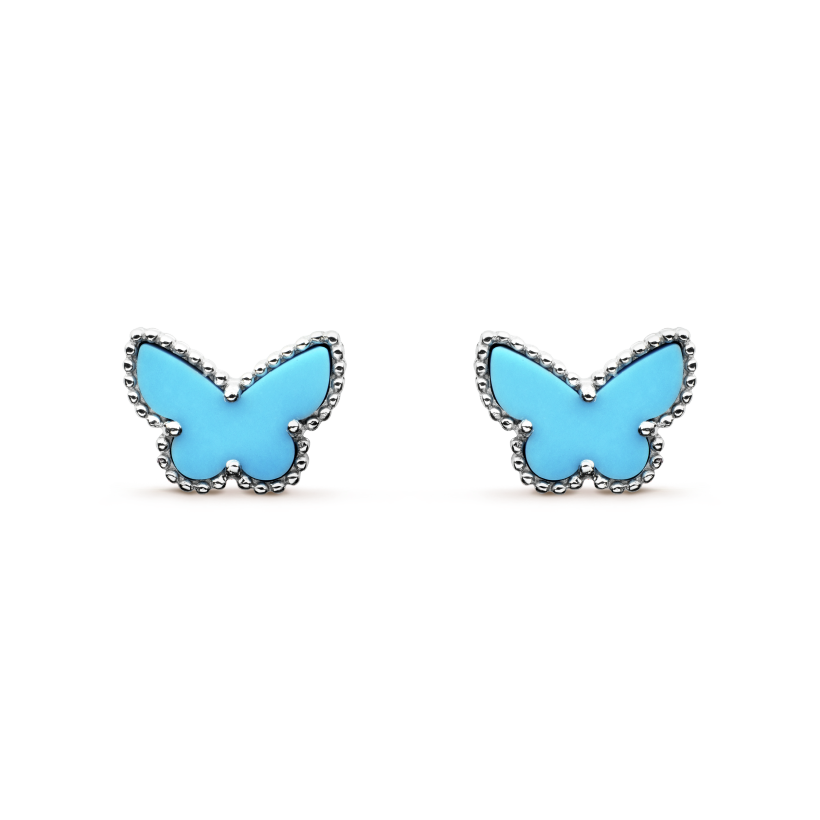 Van Cleef & Arpels Sweet Alhambra butterfly earstuds