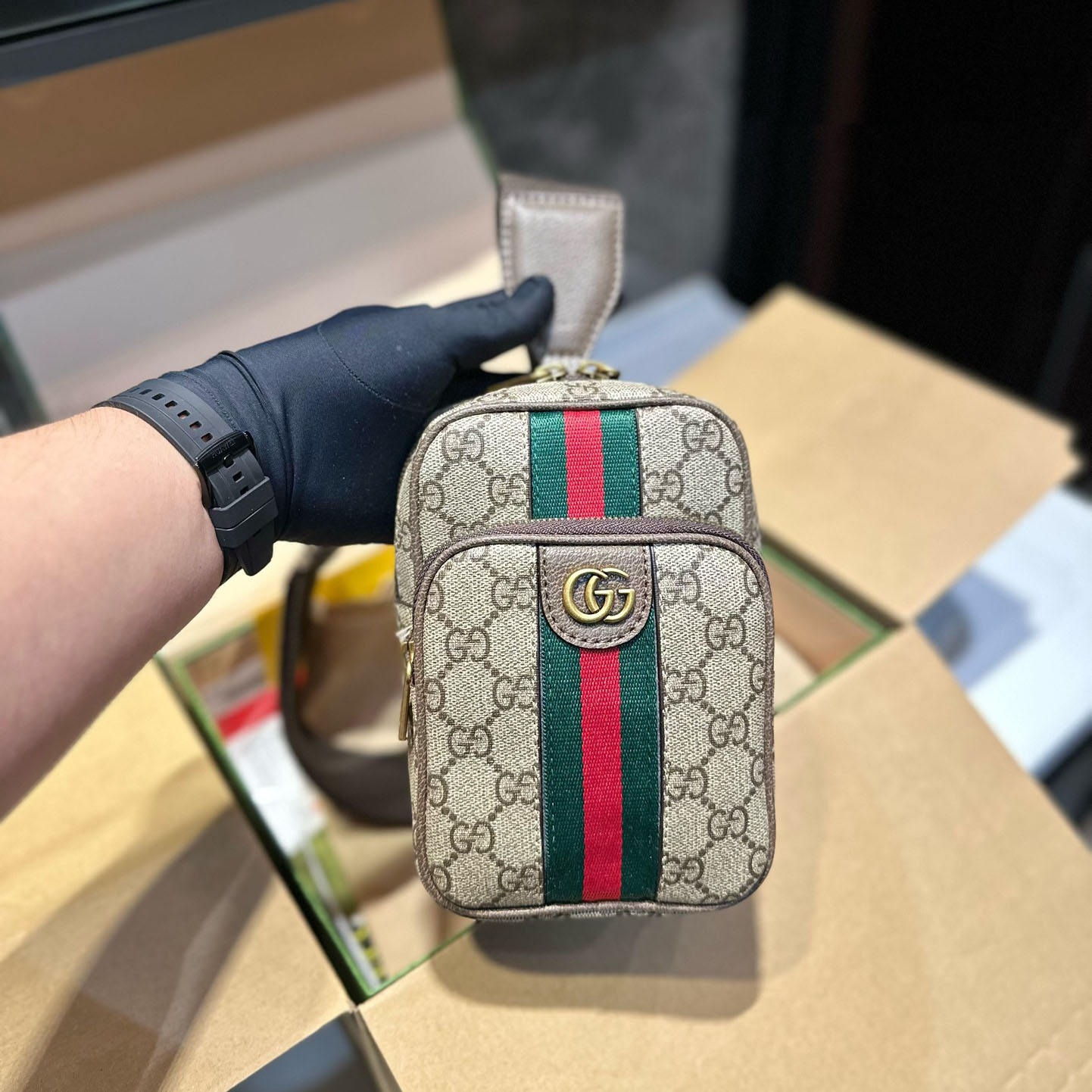 Ophidia Mini Shoulder Bag