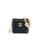 Chanel Small Gold Ball Makeup Bag