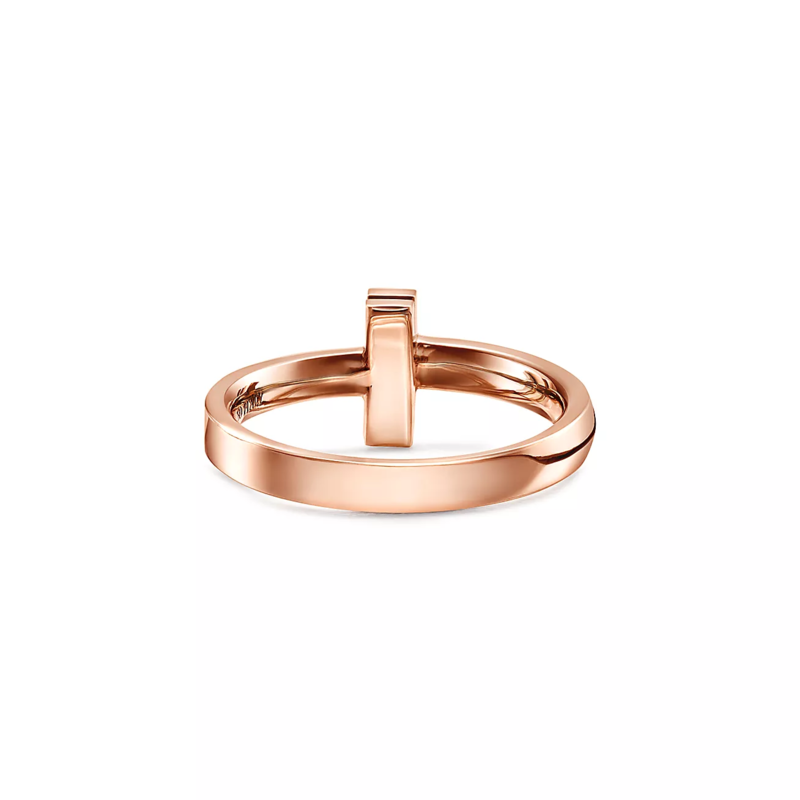 Tiffany & Co. T T1 Ring in Rose Gold, 2.5 mm
