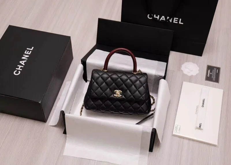 Chanel Coco Handle Red 24*14*10Cm A92990