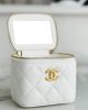 Chanel Small Gold Ball Makeup Bag