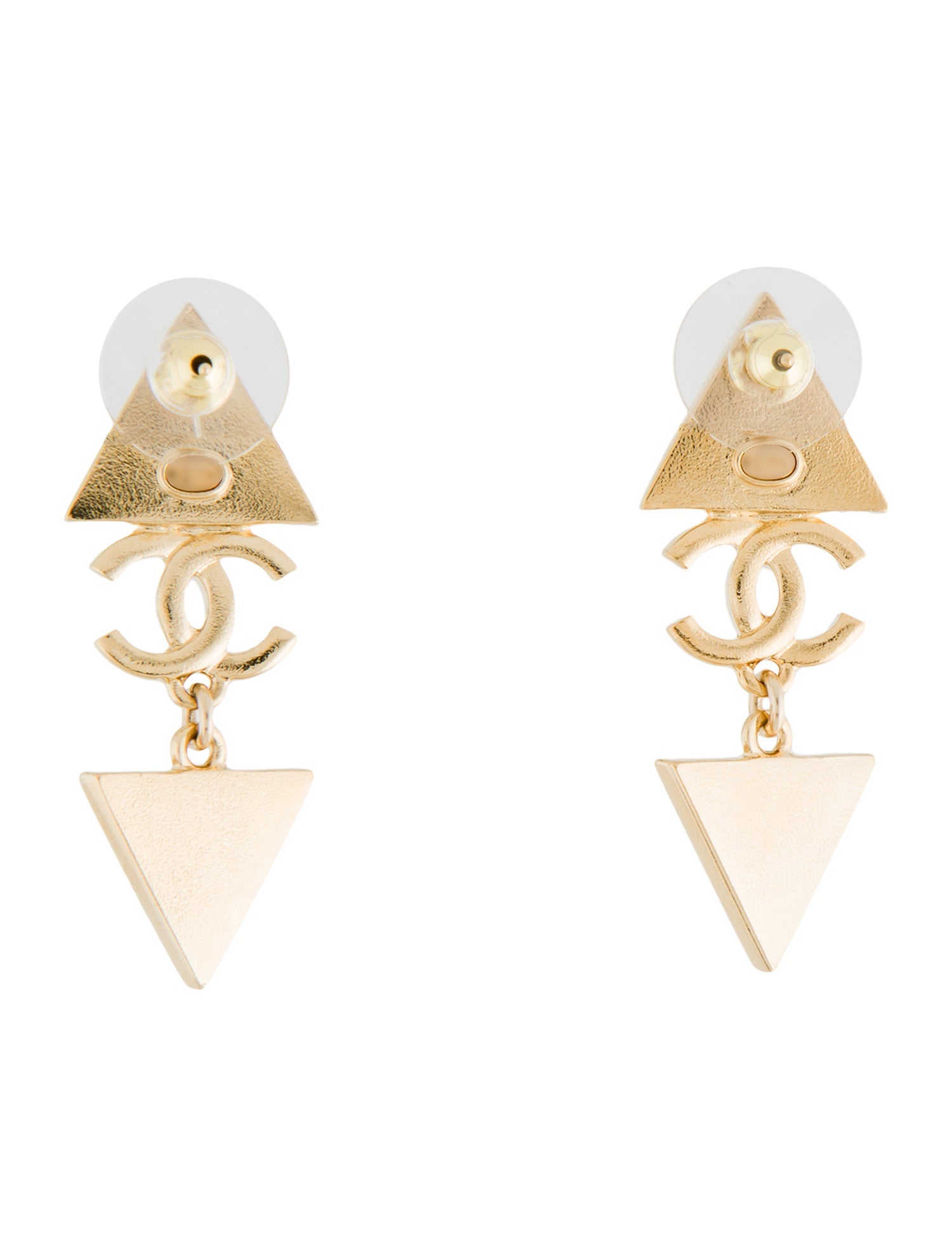 2024 Strass CC Drop Earrings