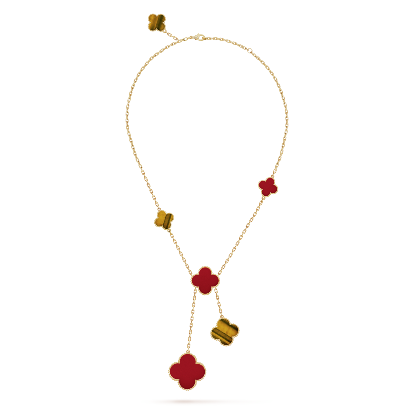 Van Cleef & Arpels Magic Alhambra necklace, 6 motifs