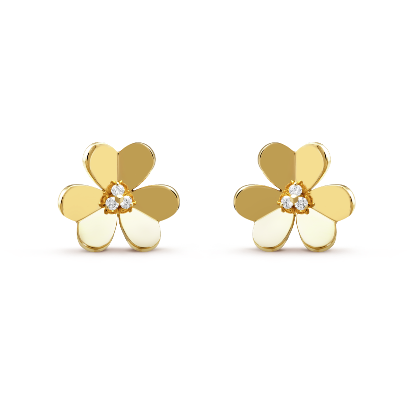 Van Cleef & Arpels Frivole earrings, large model