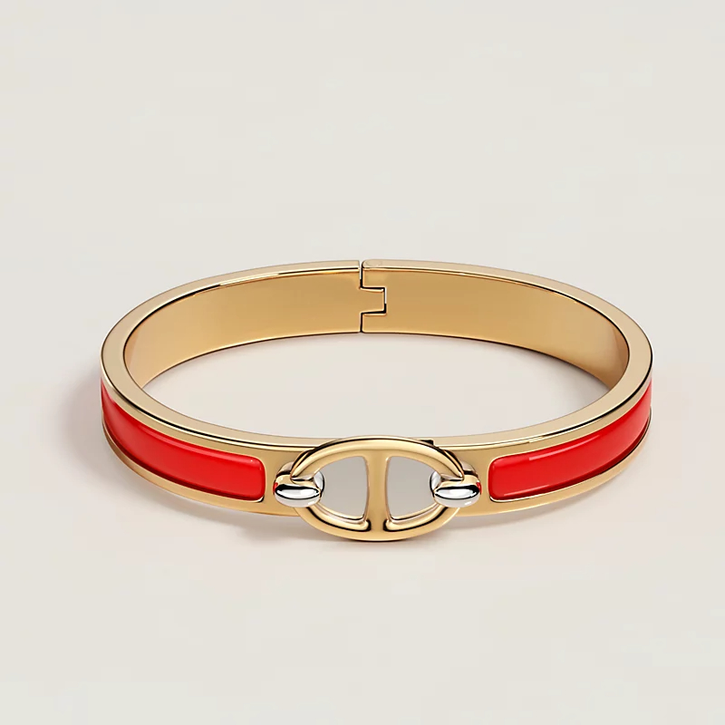 Hermes Mini Clic Chaine d'Ancre bracelet