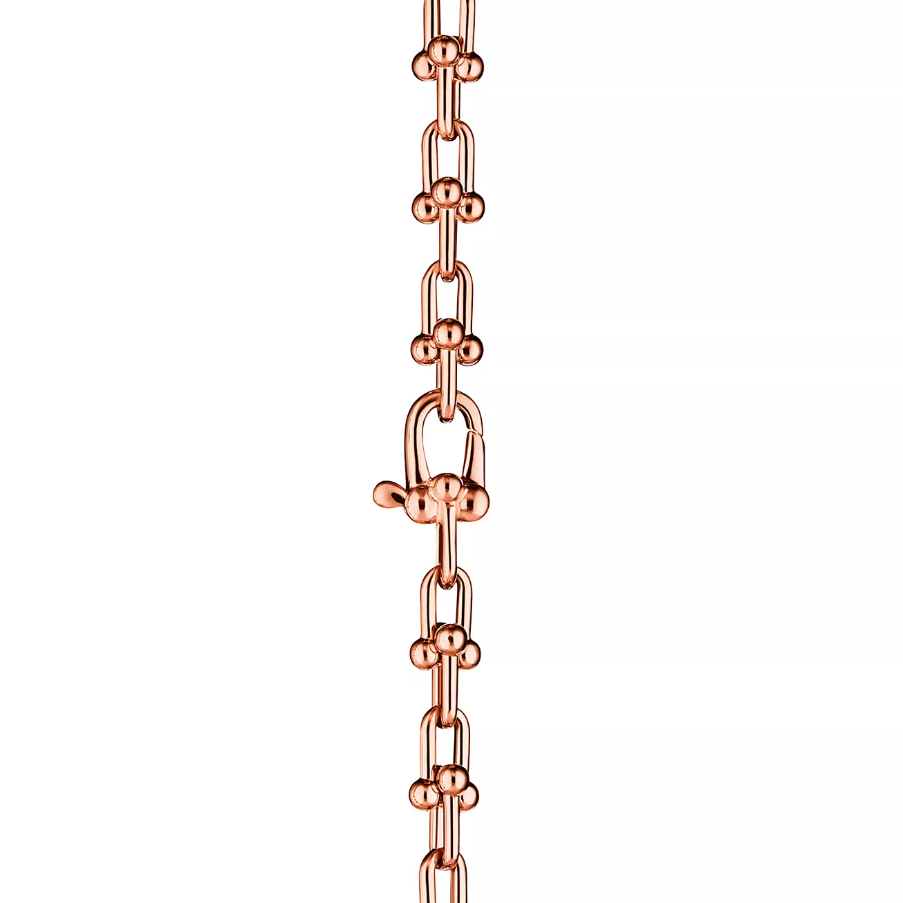 Tiffany & Co. HardWear Micro Link Bracelet in Rose Gold
