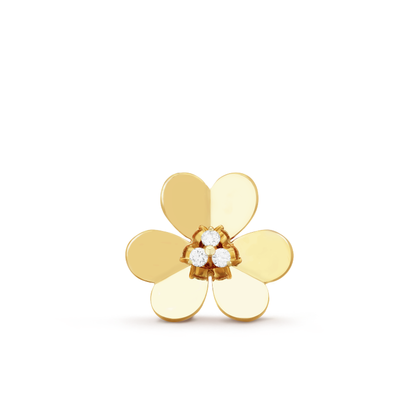 Van Cleef & Arpels Frivole clip pendant, very large model