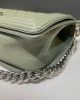 CHANEL MEDIUM BOY BAG CAVIAR LIGHT GREEN