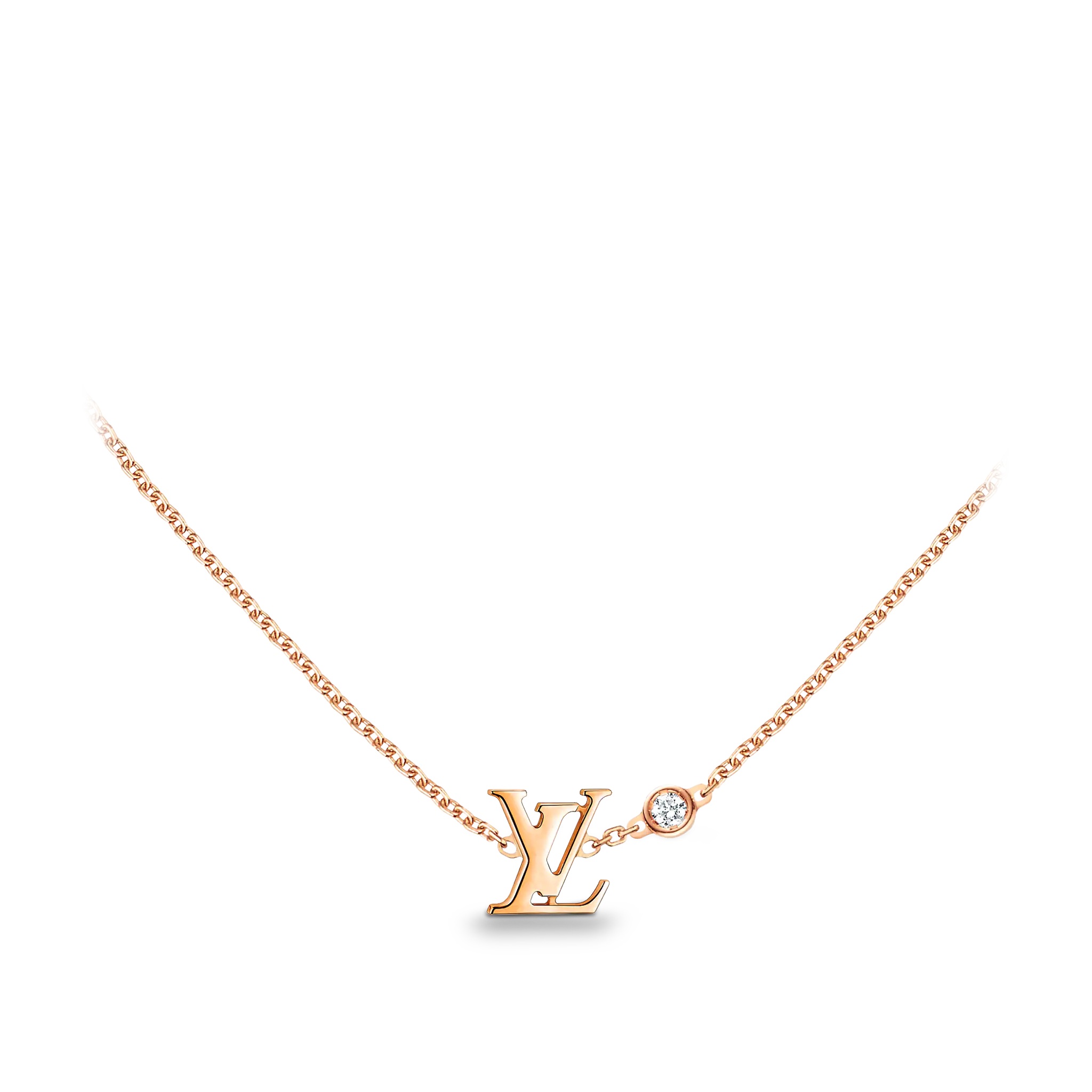 Louis Vuitton IDYLLE BLOSSOM  PENDANT, PINK GOLD AND DIAMOND