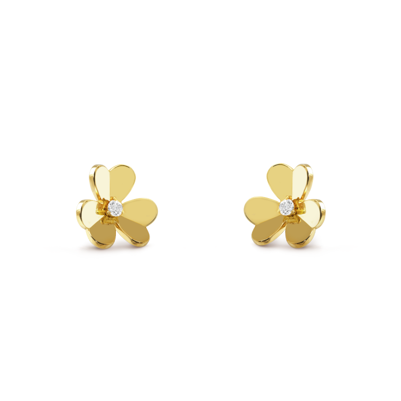 Van Cleef & Arpels Frivole earrings, small model