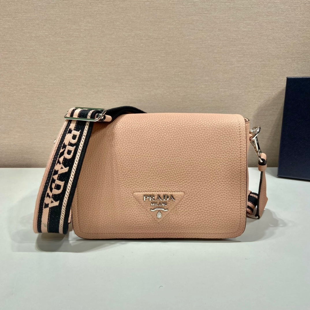 Prada  Leather Shoulder Bag