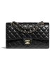 Chanel Classic Handbag Lambskin & Gold Metal A01112