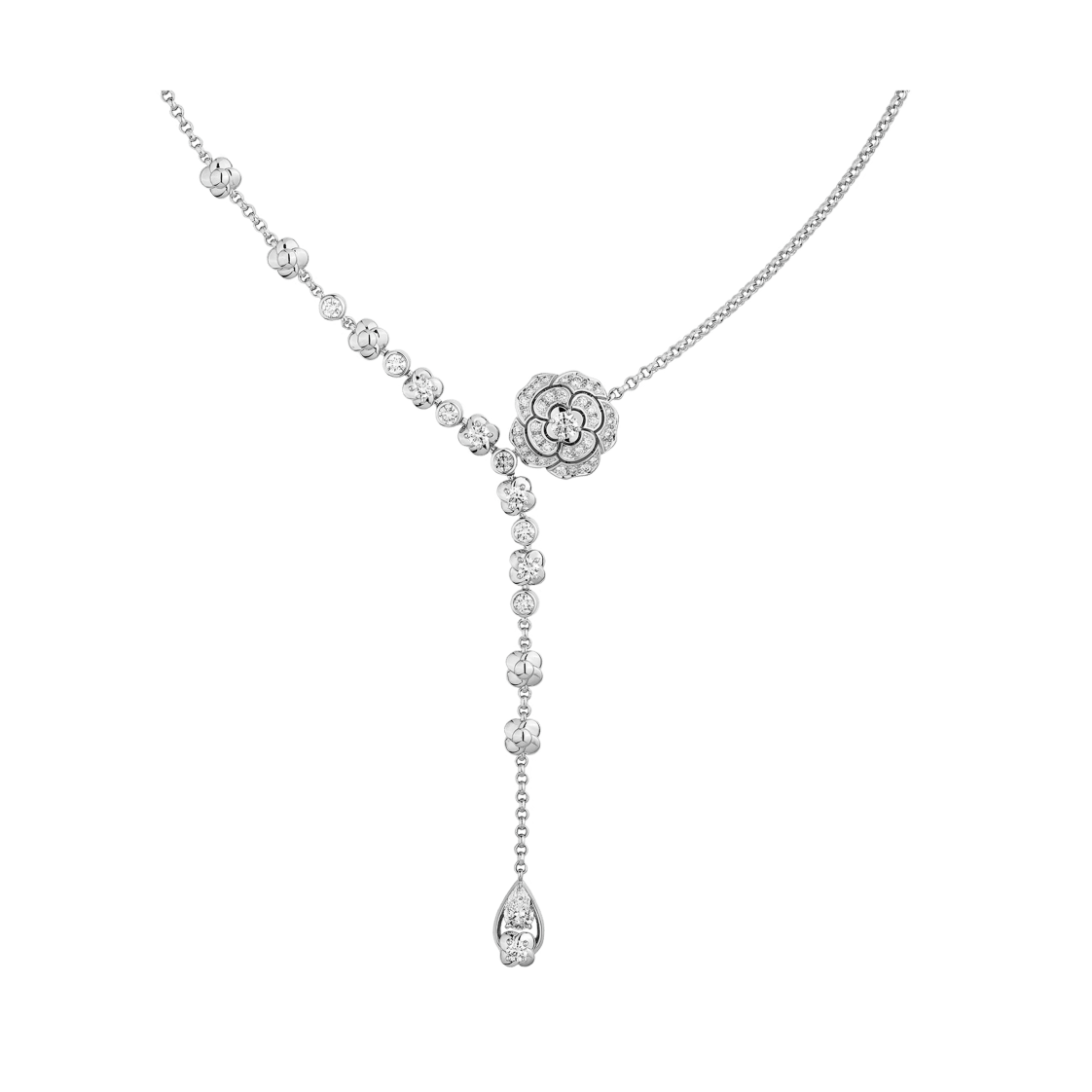 BOUTON DE CAM��LIA NECKLACE