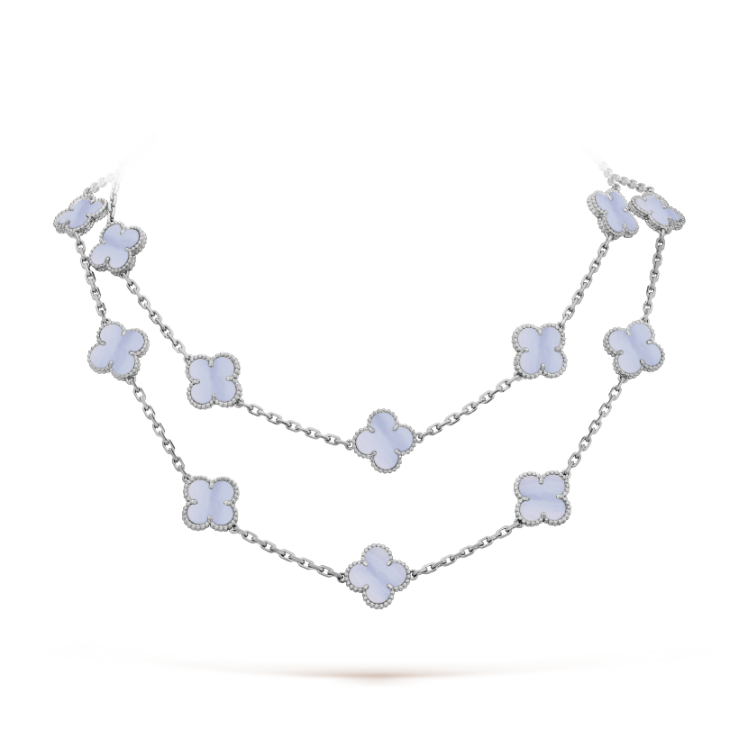 Van Cleef & Arpels Vintage Alhambra long necklace, 20 motifs