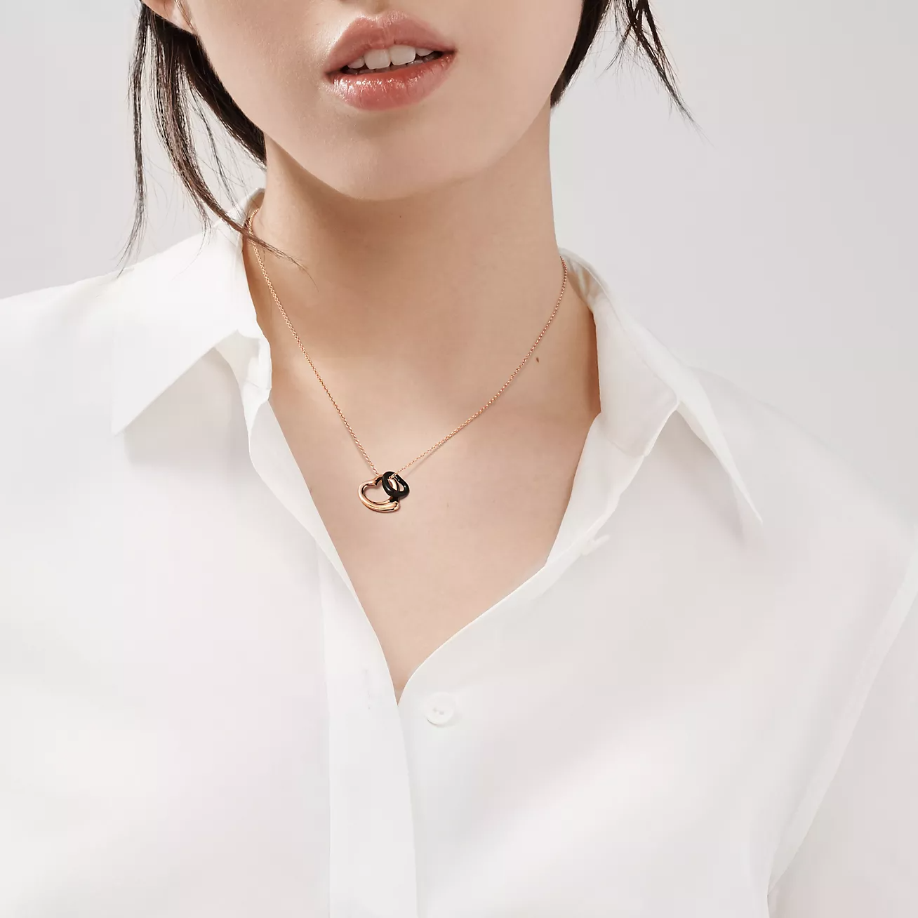 Tiffany & Co. Elsa Peretti Open Heart Pendant