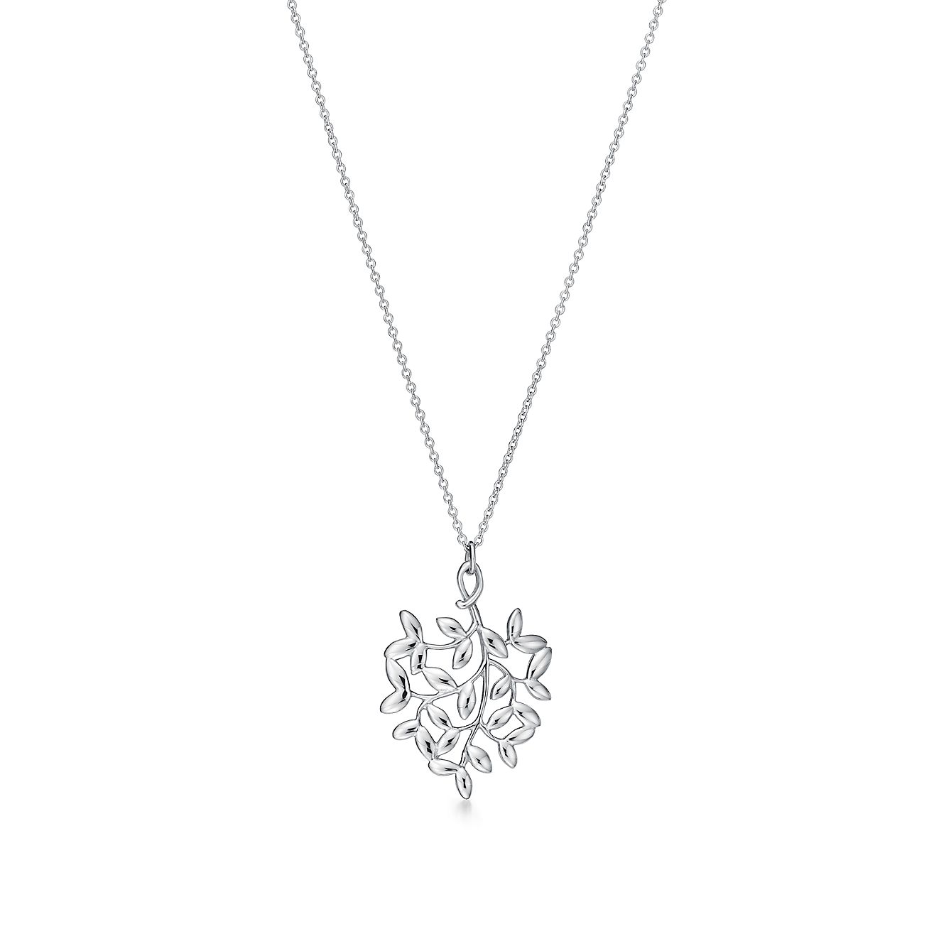 Tiffany & Co. Paloma Picasso Olive Leaf Pendant
