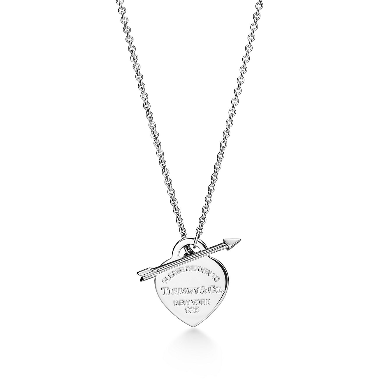 Tiffany & Co. Return to  Lovestruck Pendant in Sterling Silver, Medium