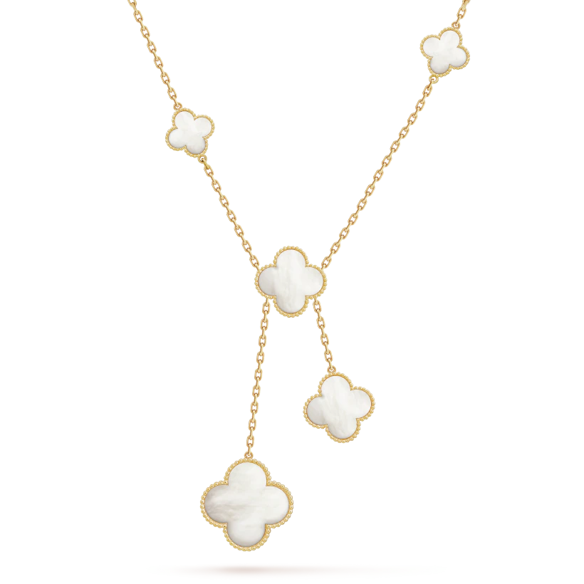 Van Cleef & Arpels Magic Alhambra necklace, 6 motifs